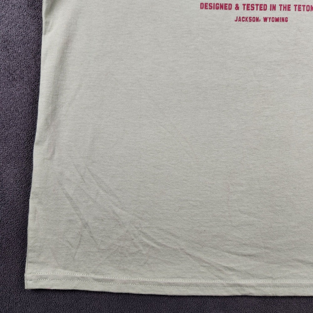 Stio Mountain Sol Tee Shirt Womens Medium Sage Flats Green Graphic 100740-310-MD - Picture 3 of 10